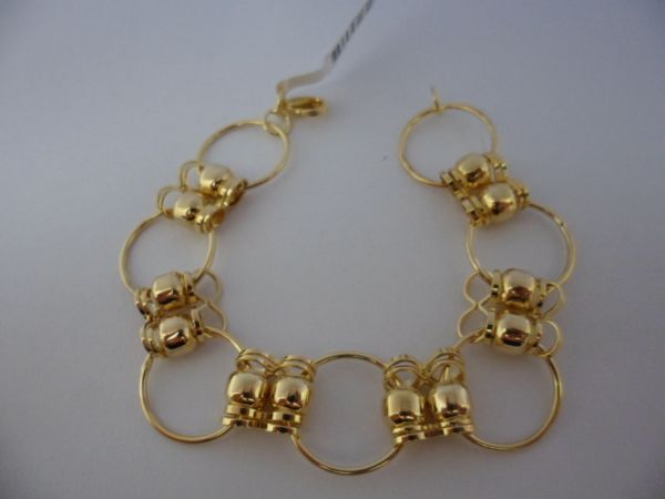 Pulseira Folha a Ouro 2089485e