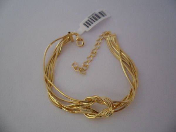 Pulseira Folhada a Ouro 3 cb 2089492