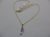 GARGANTILHA FOLHADA  PEDRA LILAS CB 670118
