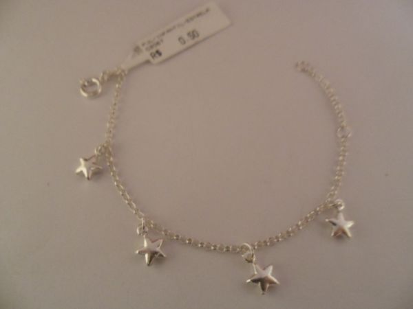 PULSEIRA DE PRATA ESTRELA INFANTIL CB 2086484
