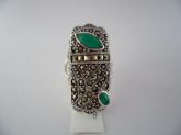 ANEL DE PRATA PEDRA MARCASSITA CB 2075068