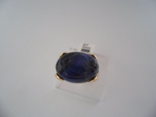 ANEL FOLHADO A OURO OVAL 1100531