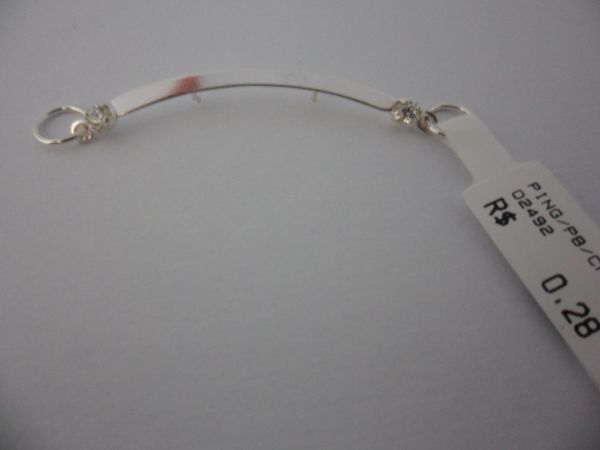 CANGA EM PRATA ZIRCONIA (2) CB 80500