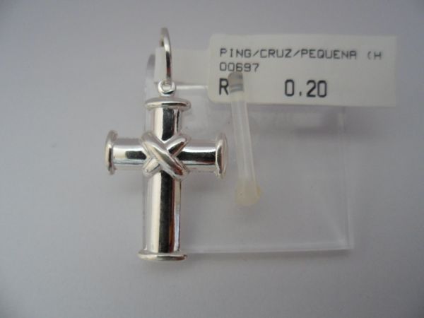 PINGENTE DE PRATA CRUZ PEQUENA  CB 2069180