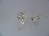 ANEL DE PRATA ZIRCONIA FLORZINHA  CB 2085265