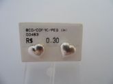 BRINCO DE PRATA CORAÇAO PEQUENO  CB 2066370