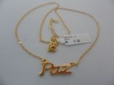 GARGANTILHA FOLHADA A OURO PAZ CB 81131