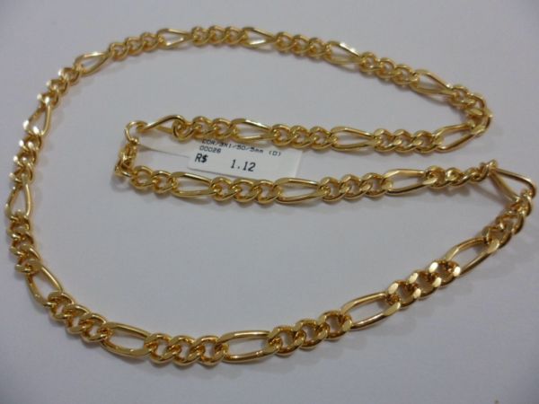 CORRENTE BANHADA 3X1/50cm/5mm CB 230055