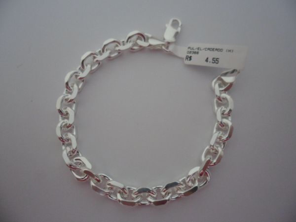 Pulseira de Prata Elo Cadeado 9 CB 2087764