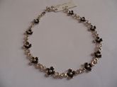 PULSEIRA DE PRATA BALI TREVO FLOR CB 2060880