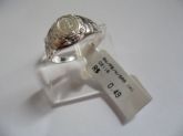 ANEL DE PRATA BRANCA NOSSA SENHORA  CB 15362612