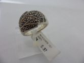 ANEL DE PRATA MARCASSITA FOLHAS CB 2074269