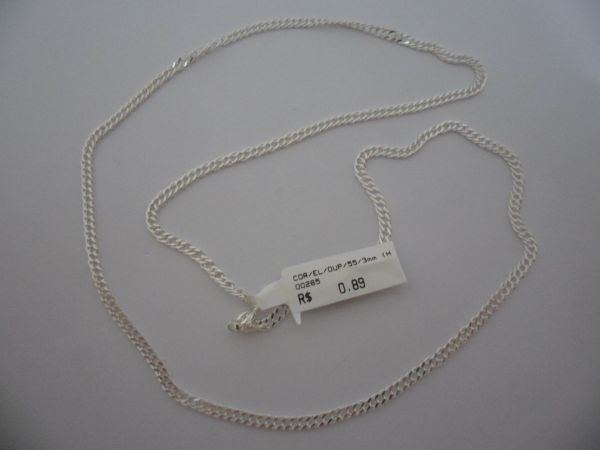 Corrente Elos Duplos 55cm 3mm cb 2061993
