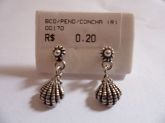 BRINCO DE PRATA PENDENTE CONCHA CB 2084182