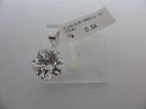 PINGENTE DE PRATA 925 ZIRCONIA MARGARIDA G CB 17705
